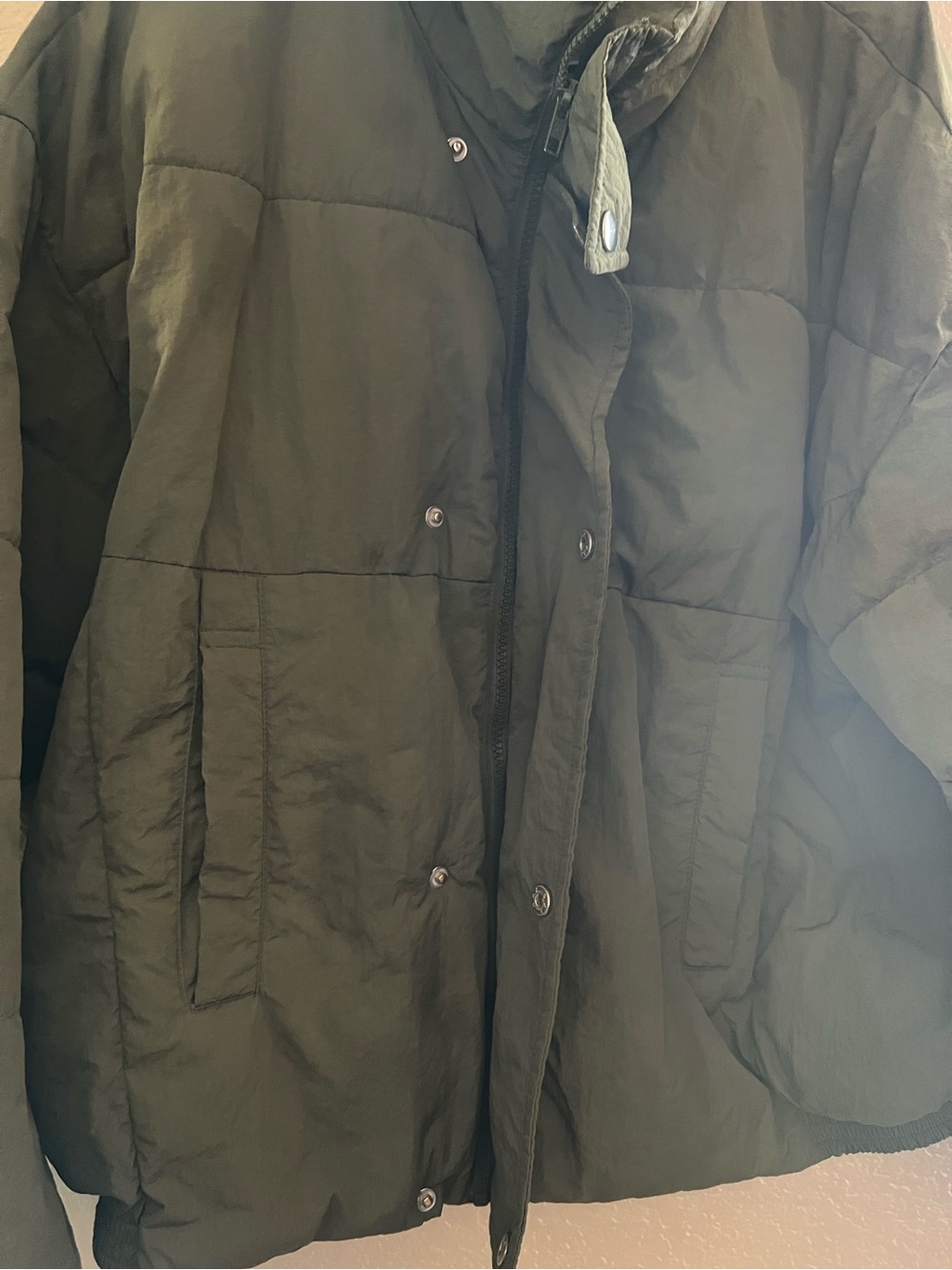 Free People Olive Puffer Jacket - Picture 4 of 6